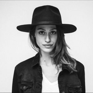 Black wool Panama hat